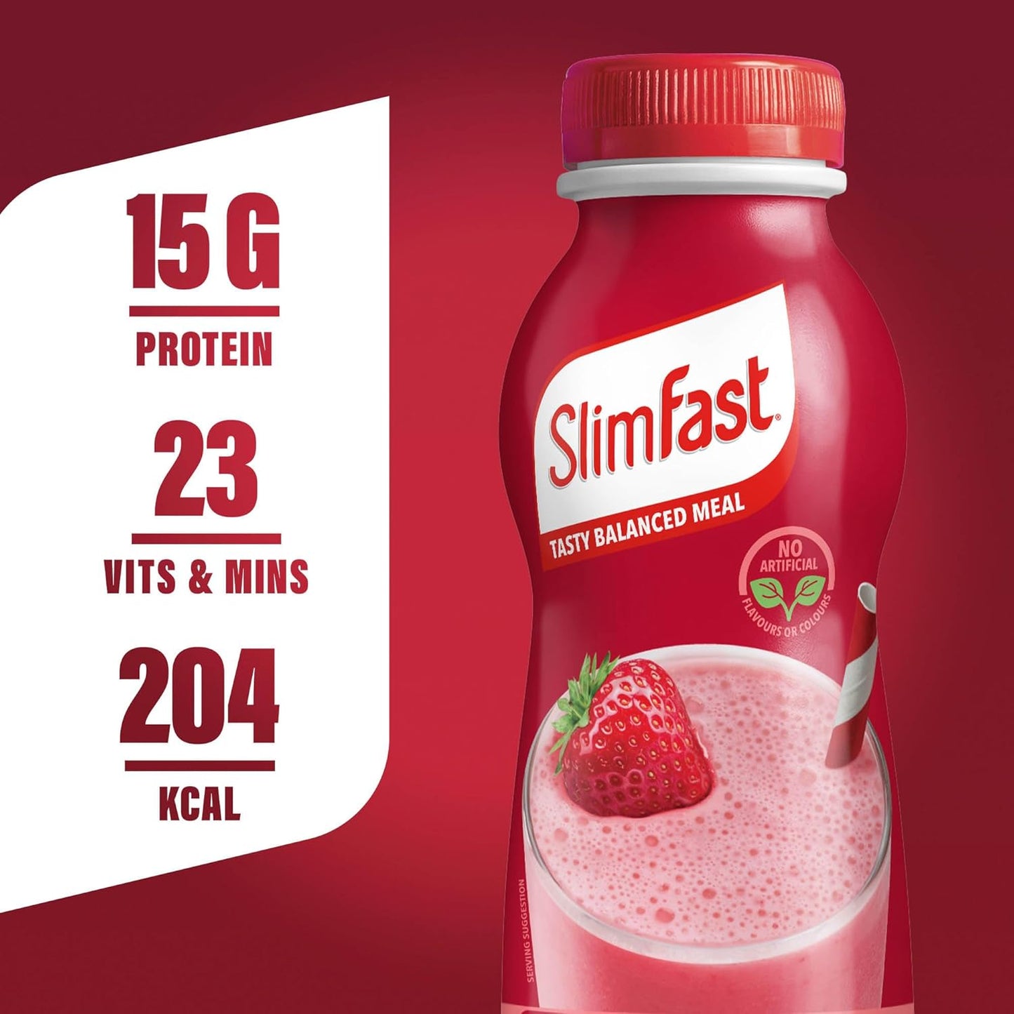 Balanced meal drink for weight control