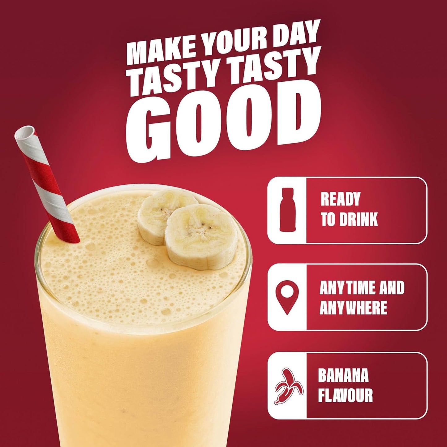 SlimFast No Sugar Banana Shake, perfect for on-the-go nutrition