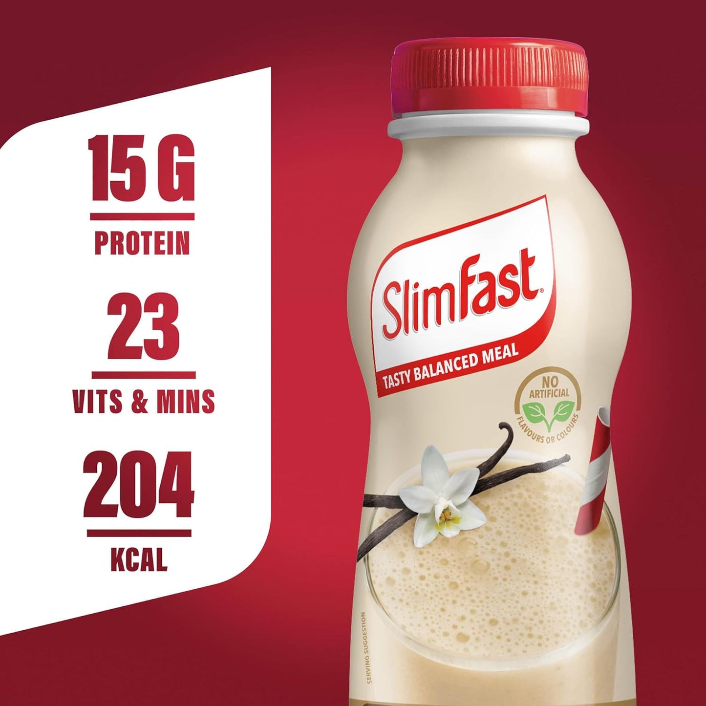 Balanced meal drink rich in nutrients