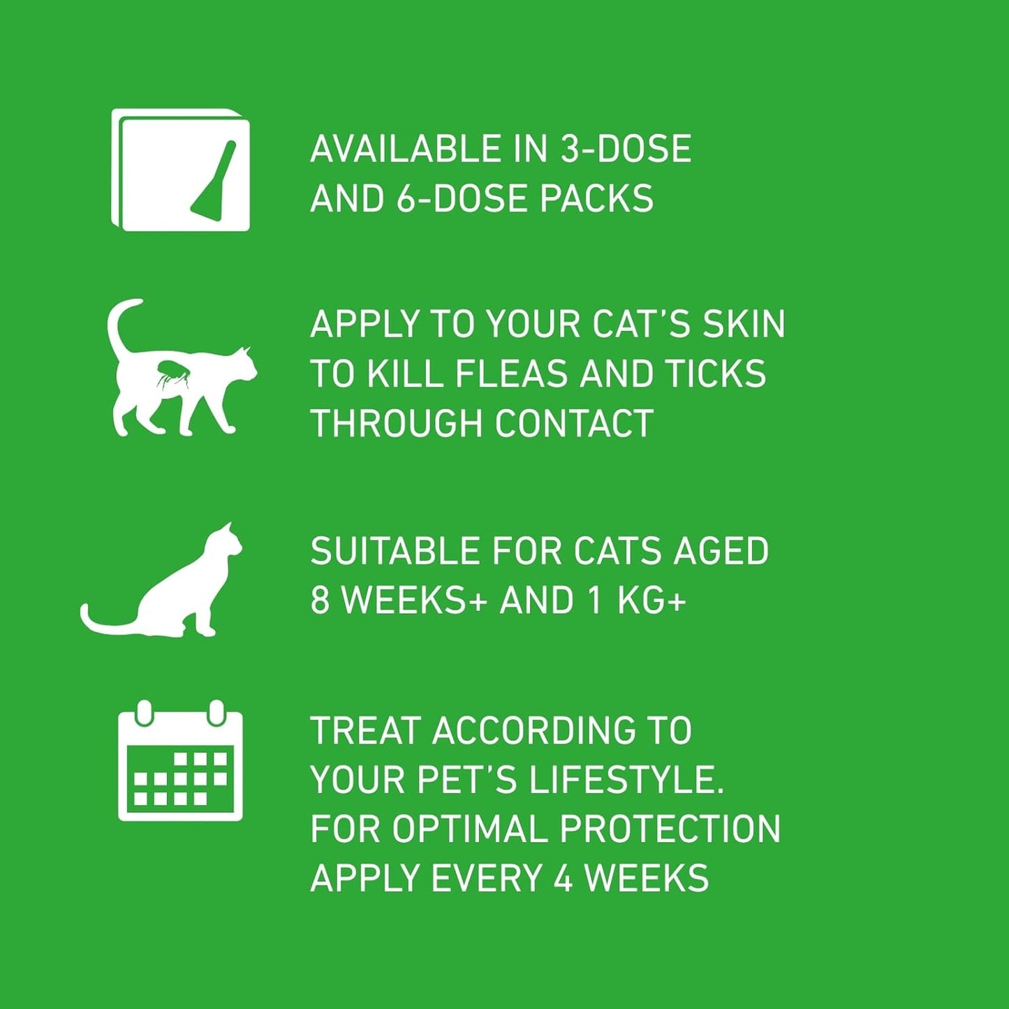 flea and lice spot on solution for cats and ferrets
