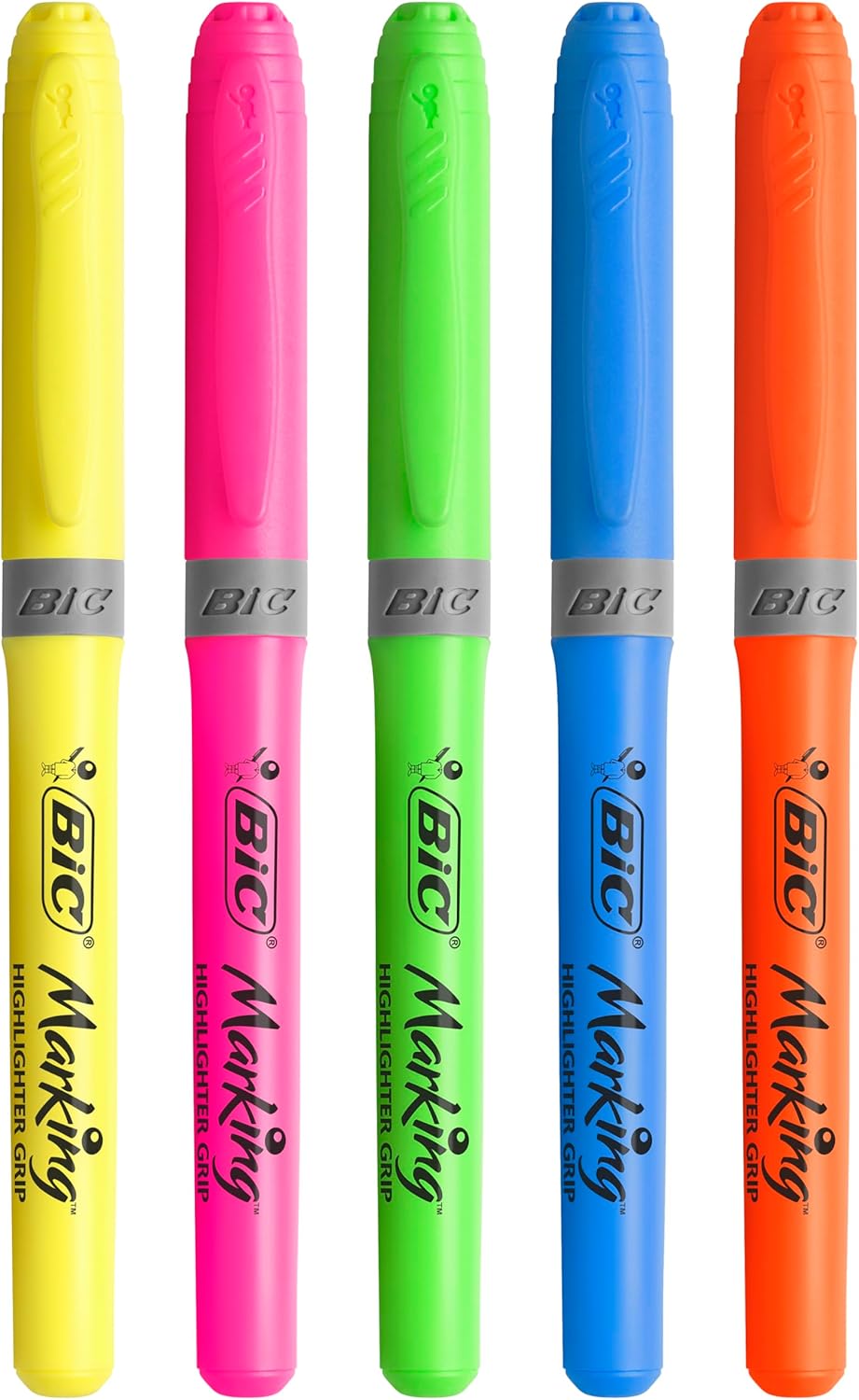 BIC highlighters set for students, teachers, or work