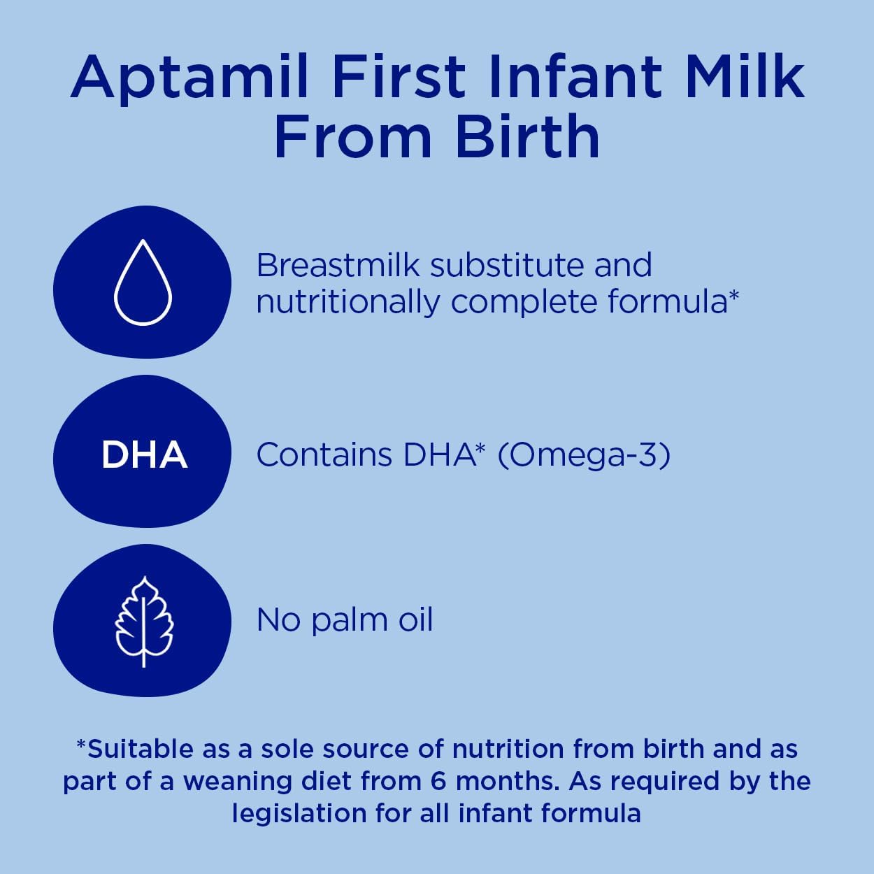 travel ready infant milk aptamil starter pack