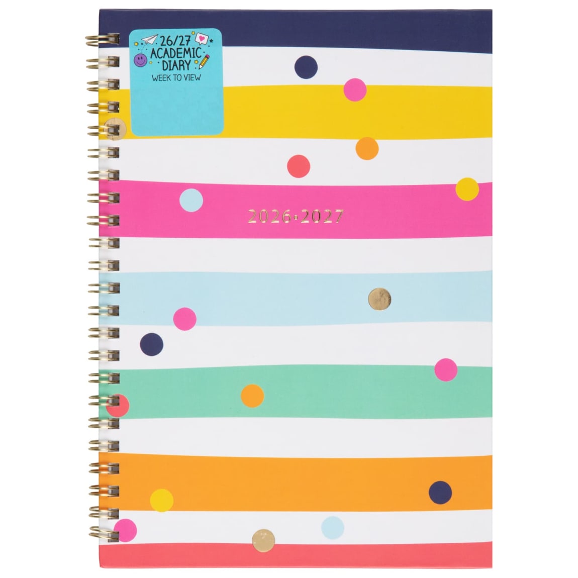 School organiser with academic calendar