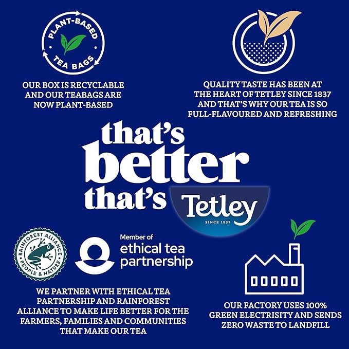 rainforest alliance tetley tea responsibly sourced