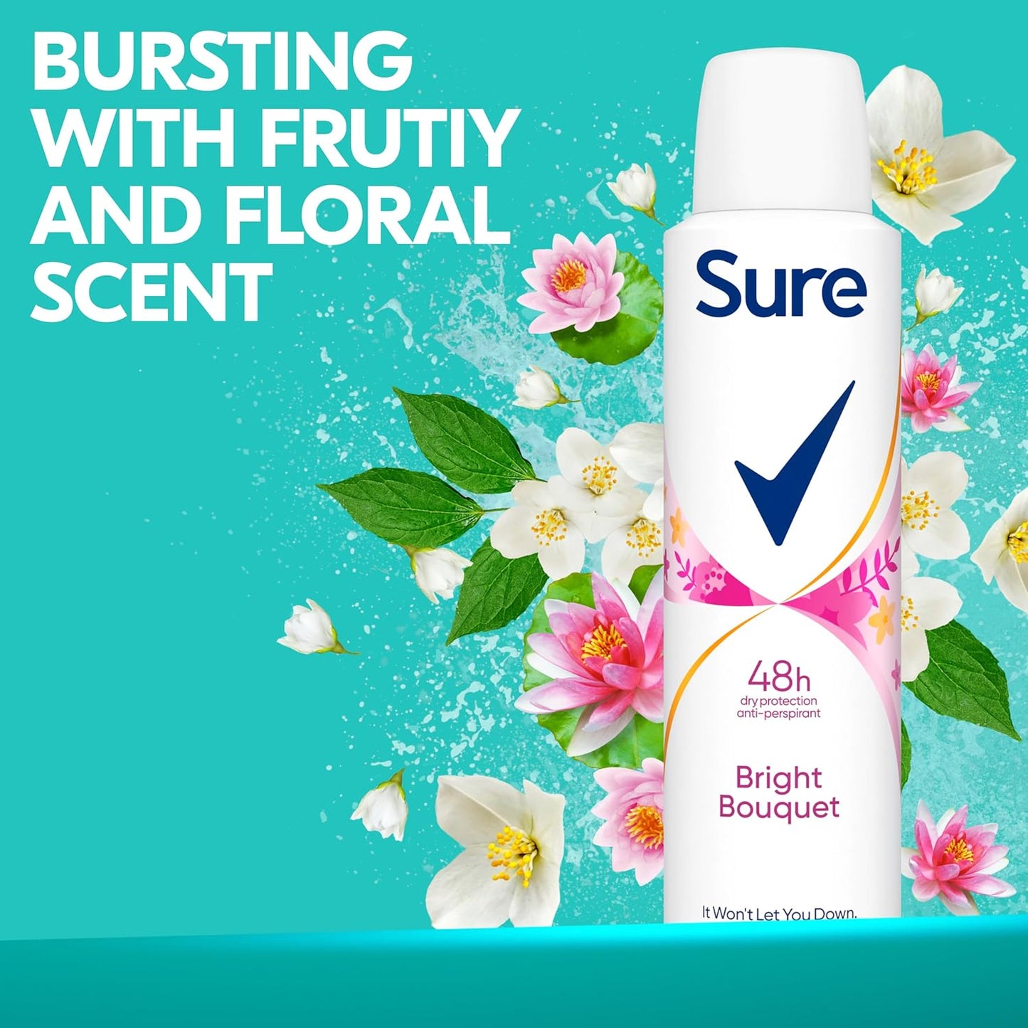 Sure anti-perspirant spray for daily freshness