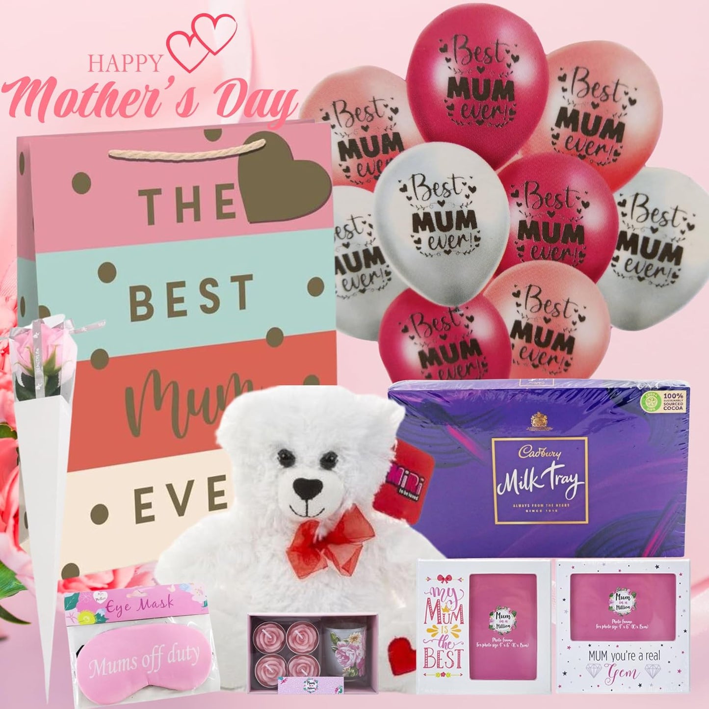 Sweet snack box designed for Mom with a premium selection