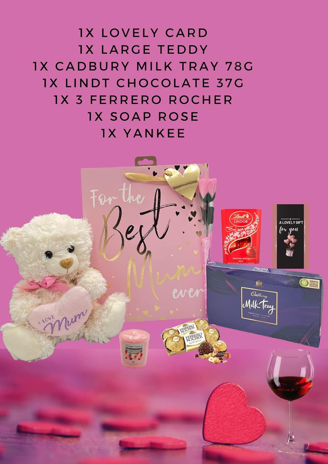 Sweet treat box designed as a thoughtful gift for Mum
