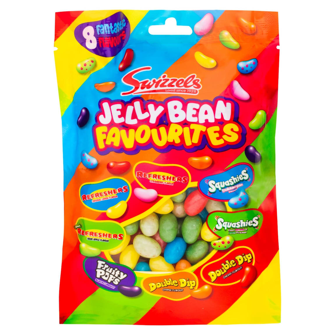 160g pack of Swizzels Jelly Beans perfect for parties, gift bags, or celebrations