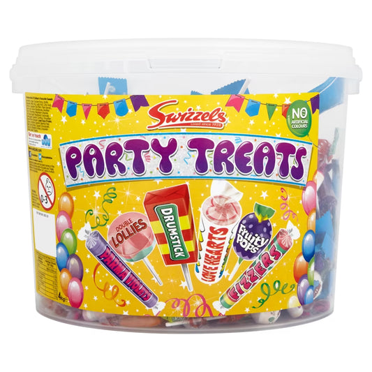 Swizzels Party Treats Tub 4kg assorted bulk sweets for parties