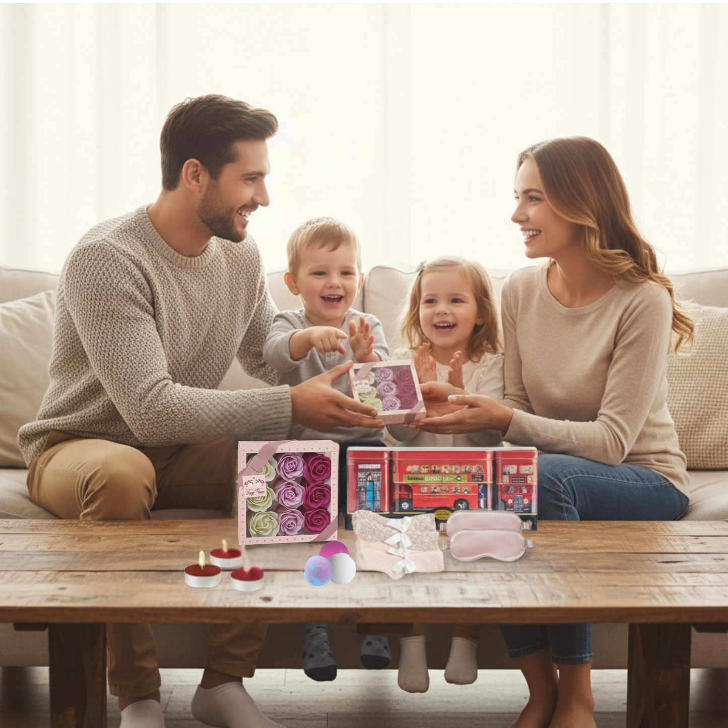 Anniversary relaxation gift hamper idea