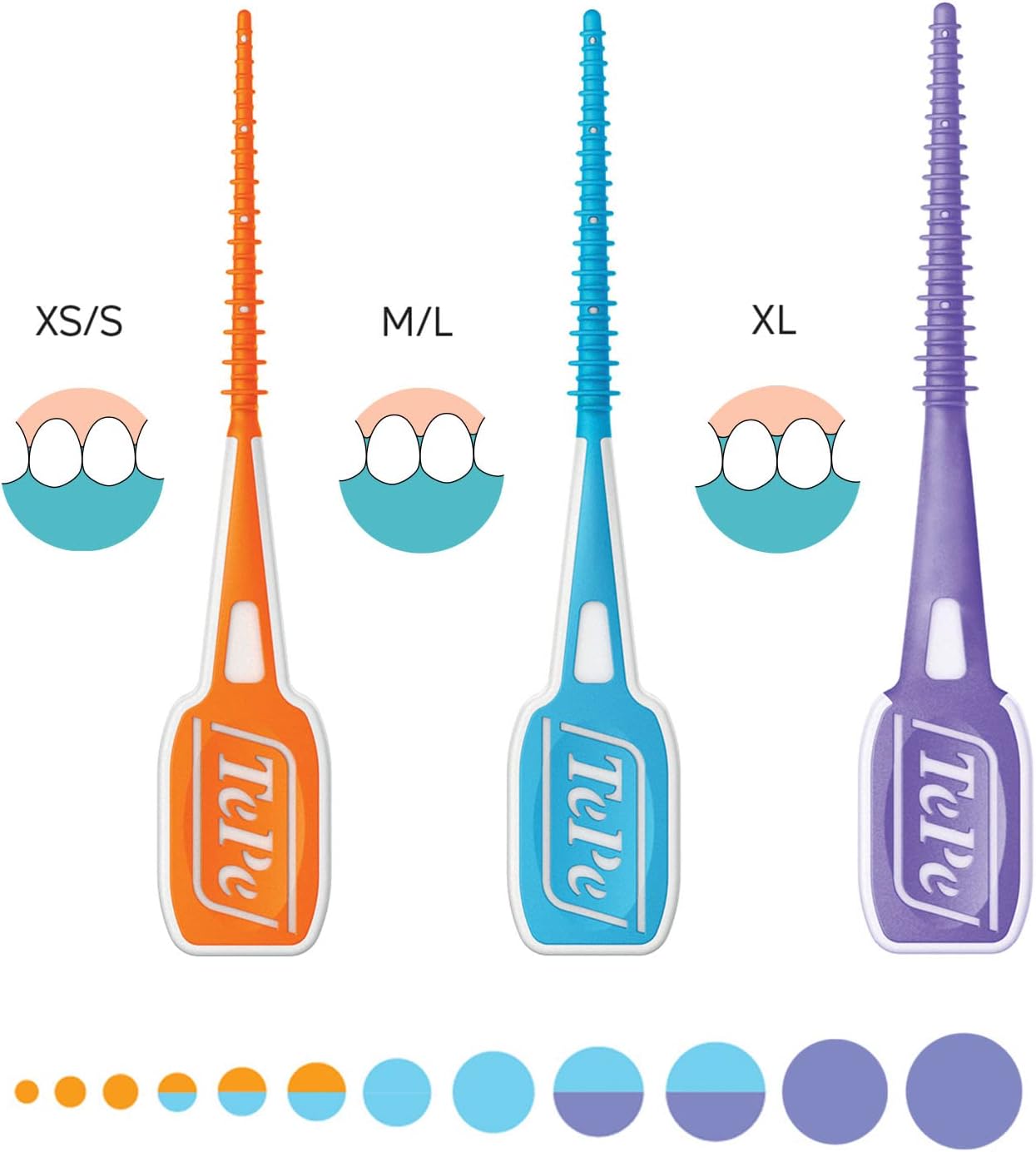 TePe EasyPick Interdental Cleaners Orange Sizes