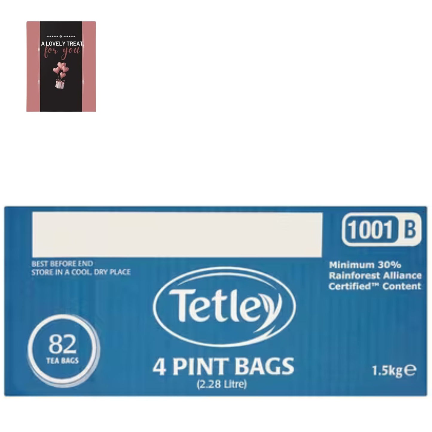 tetley 4 pint tea bags for bulk brewing