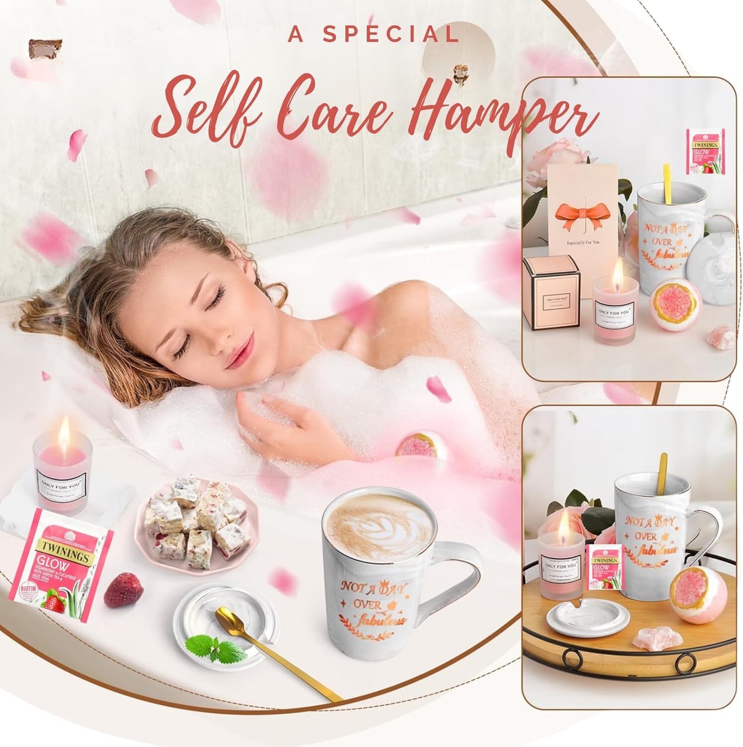Thoughtful gift box with treats from JOLAFUNBS