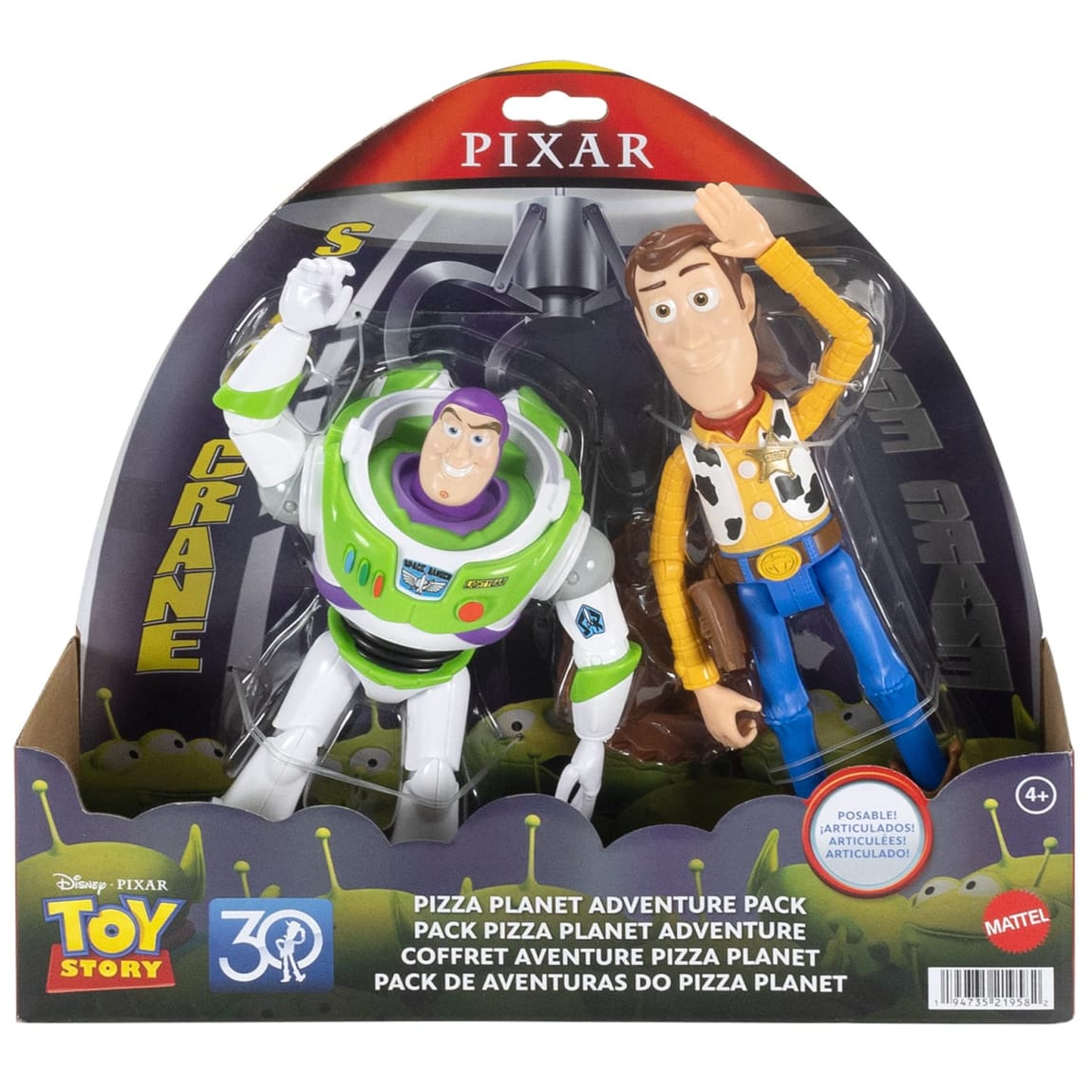 Toy Story two pack poseable character figures