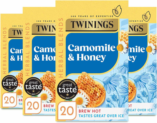 Twinings Camomile and Honey Tea with 80 bags