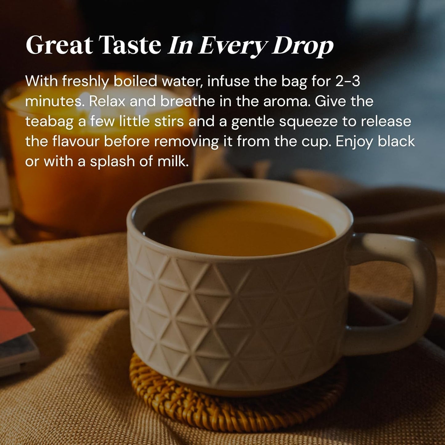 Twinings Earl Grey black tea with refreshing bergamot flavour
