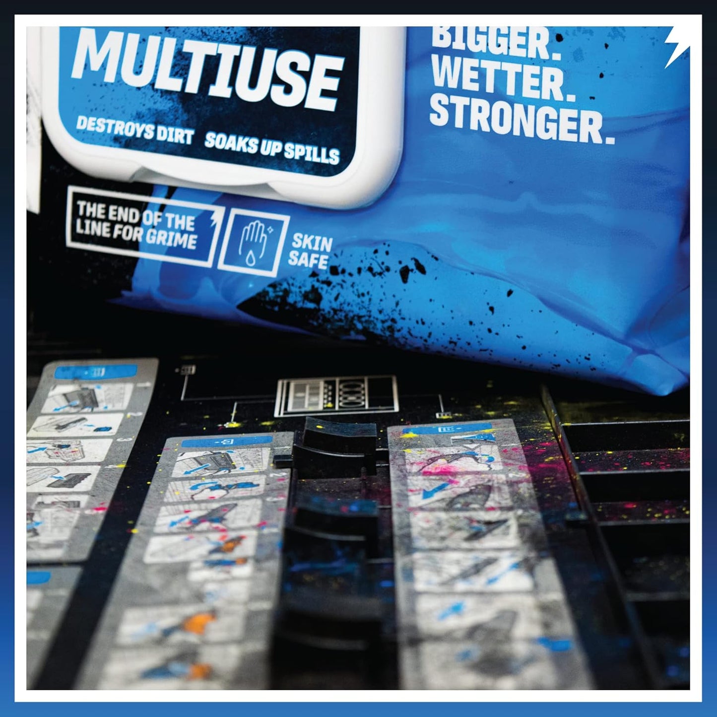 UltraGrime PRO Wet Wipes Edges