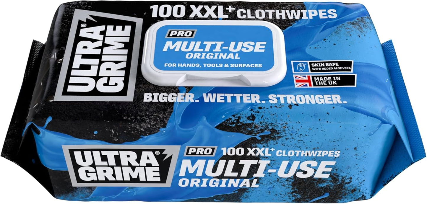 UltraGrime PRO Wet Wipes Packaging