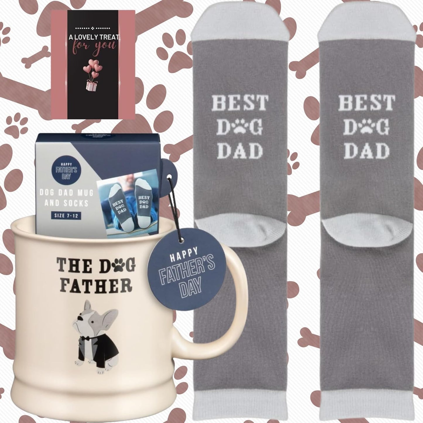Unique gift idea to celebrate a devoted dog-loving dad