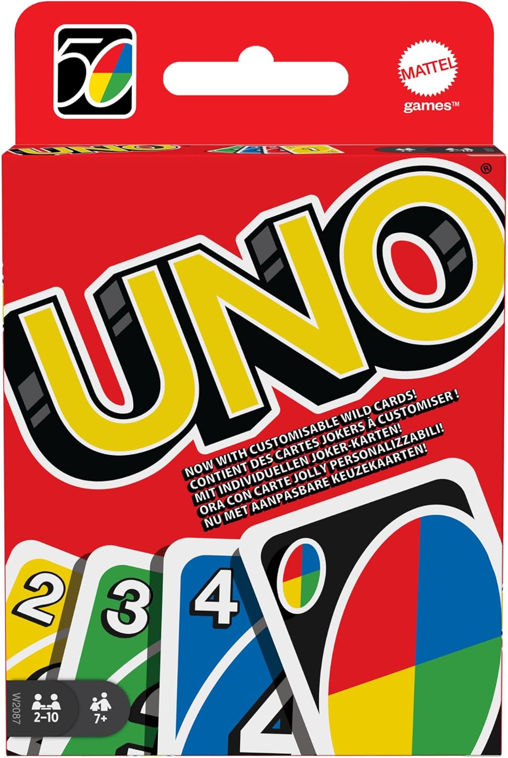uno classic card game by mattel for all ages