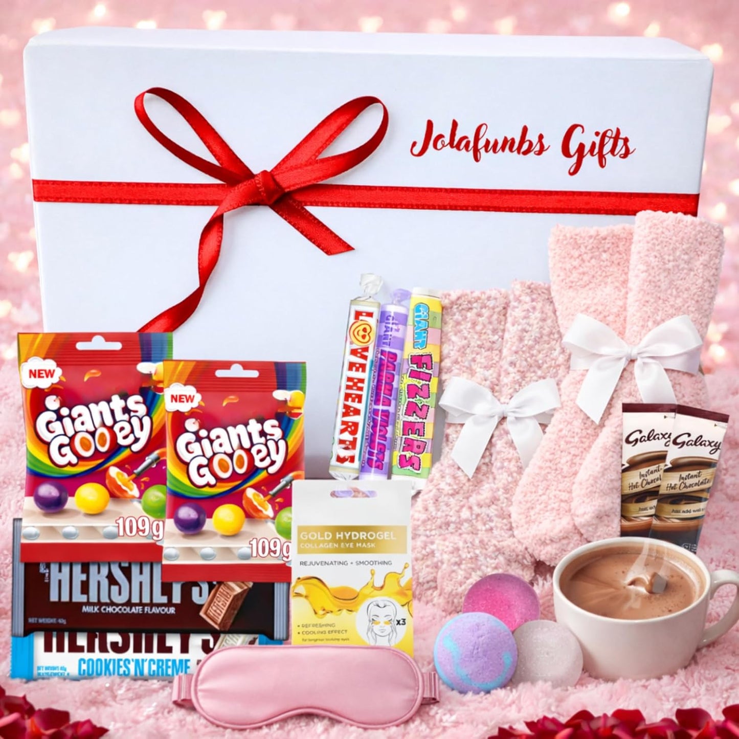 Thoughtful birthday gift hamper for mum or wife