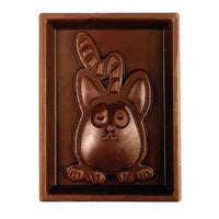 Vegan chocolate bars with surprise animal characters for kids