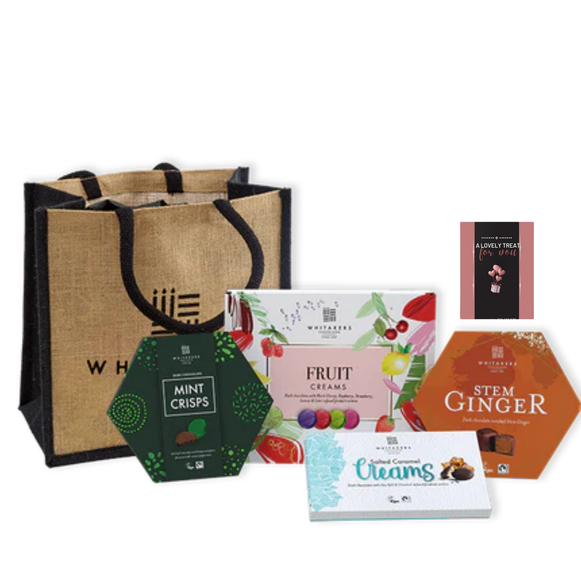 Vegan luxury chocolate hamper filled with indulgent treats