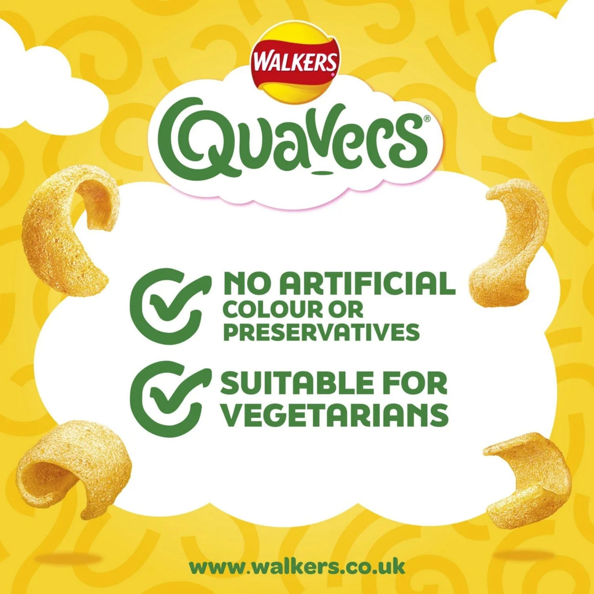 Walkers Quavers Individual Cheese Snack Packs