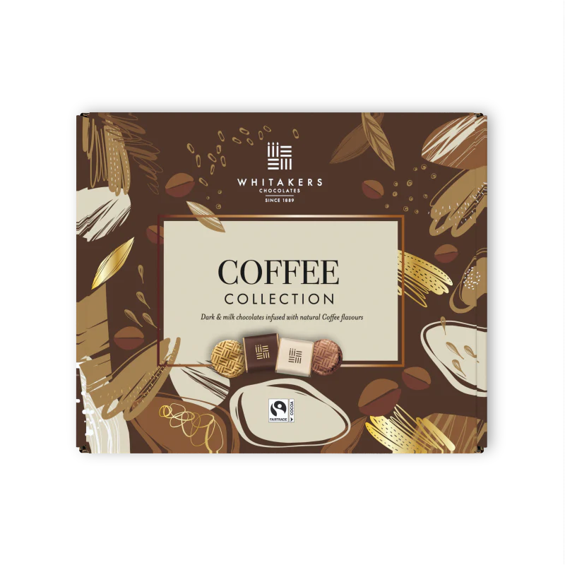 Whitakers Coffee Chocolate Collection 165g luxury box