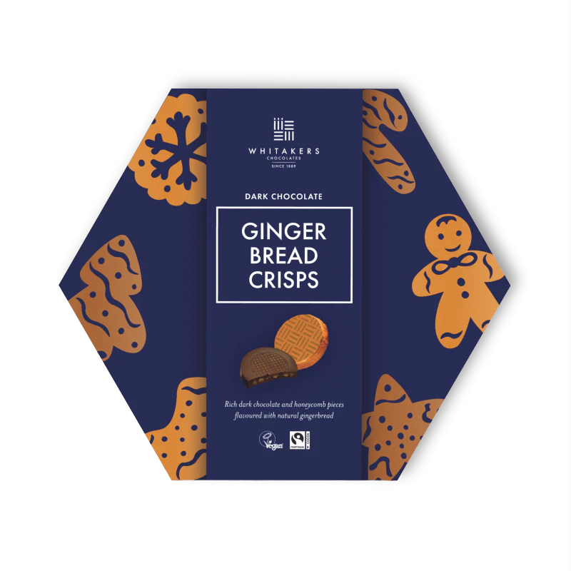 Whitakers Ginger Bread served with tea for a classic snack