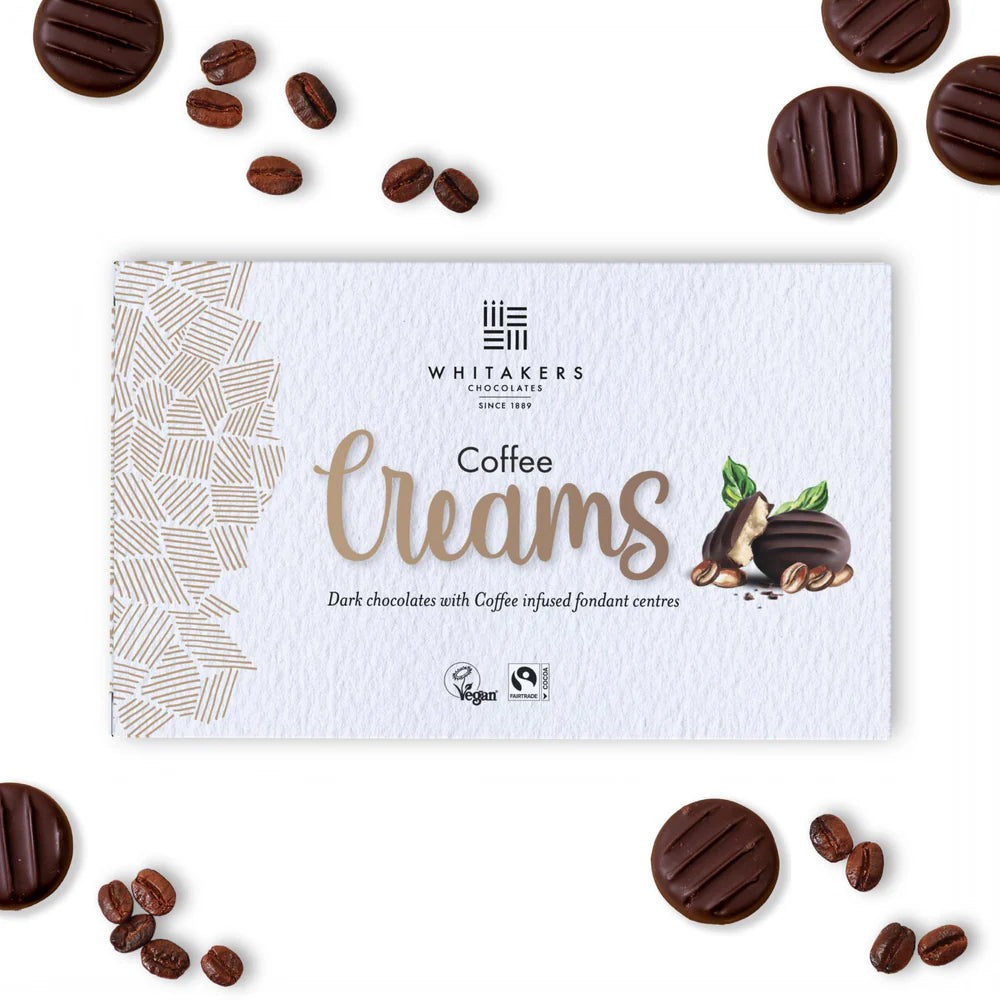 Whitakers Irish Cream 150g gift box of vegan chocolates