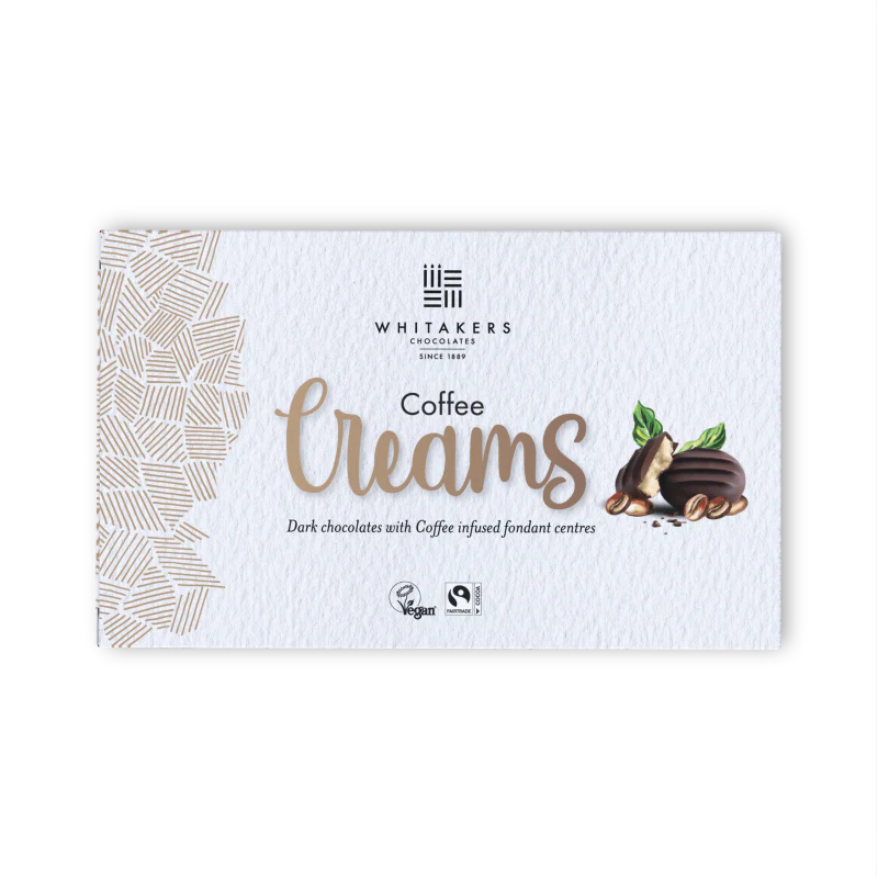 Whitakers Irish Cream 150g dark chocolate coffee fondant creams