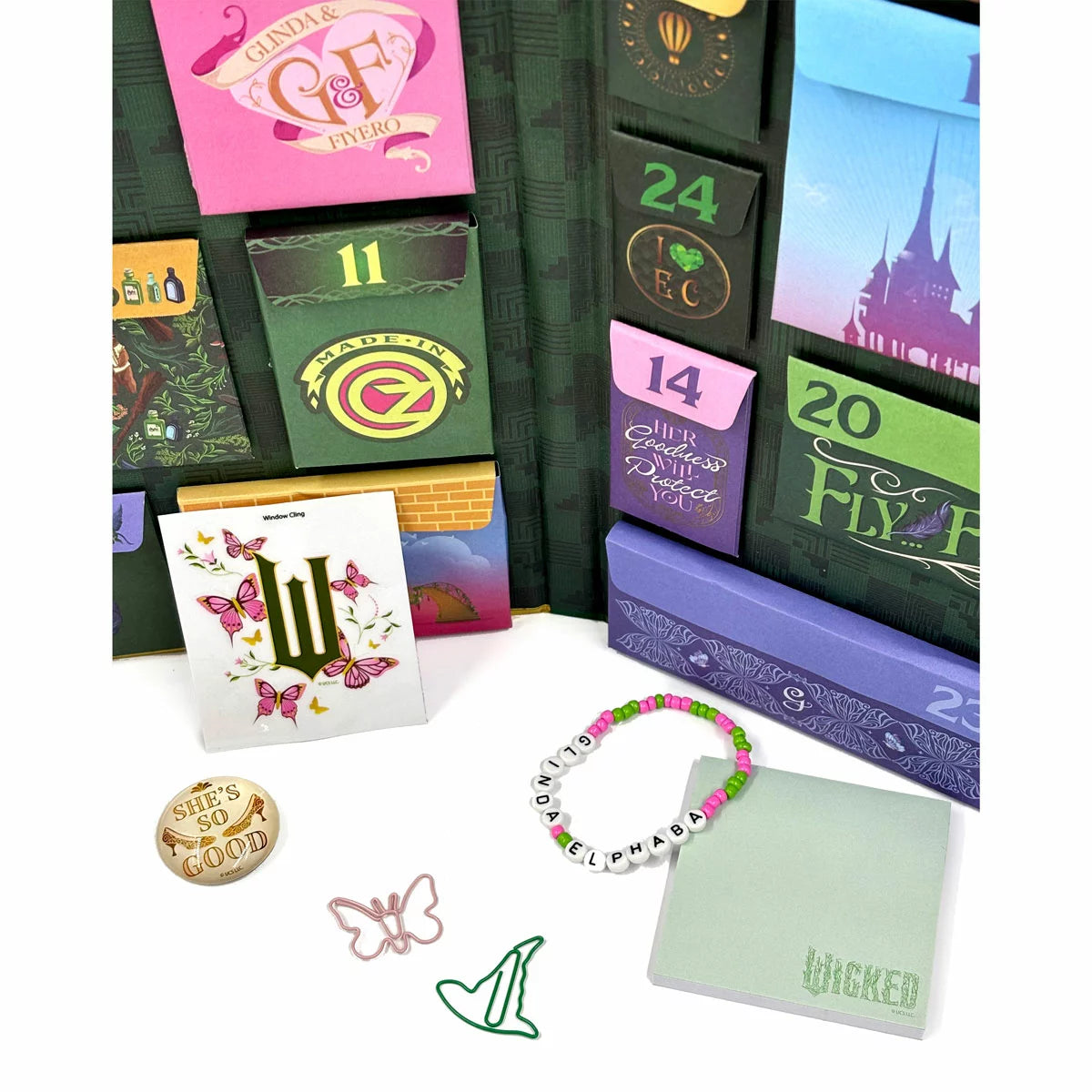 Wicked Emerald City Advent Calendar with magical 25-day countdown