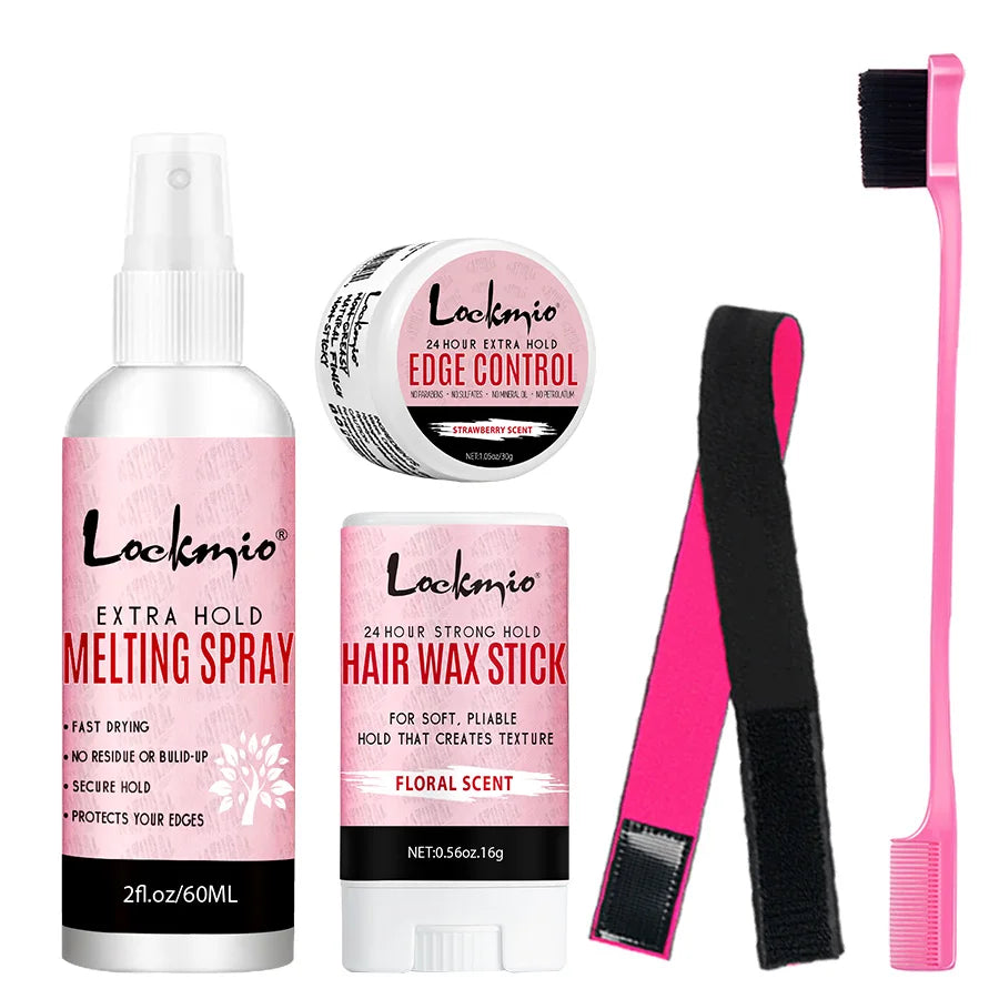 Professional lace front styling spray solution