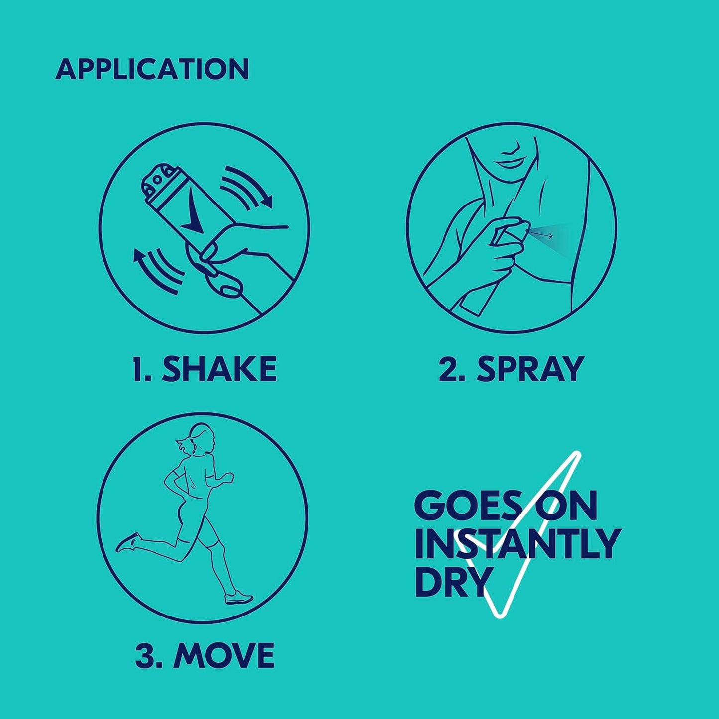 Sure deodorant spray for long-lasting odour protection