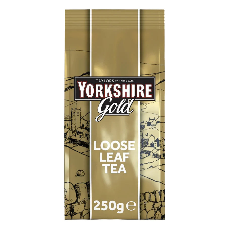 Yorkshire Gold Loose Leaf Tea 250g premium blend for rich, smooth flavour