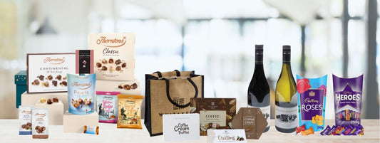Corporate hamper gift box ideal for client appreciation