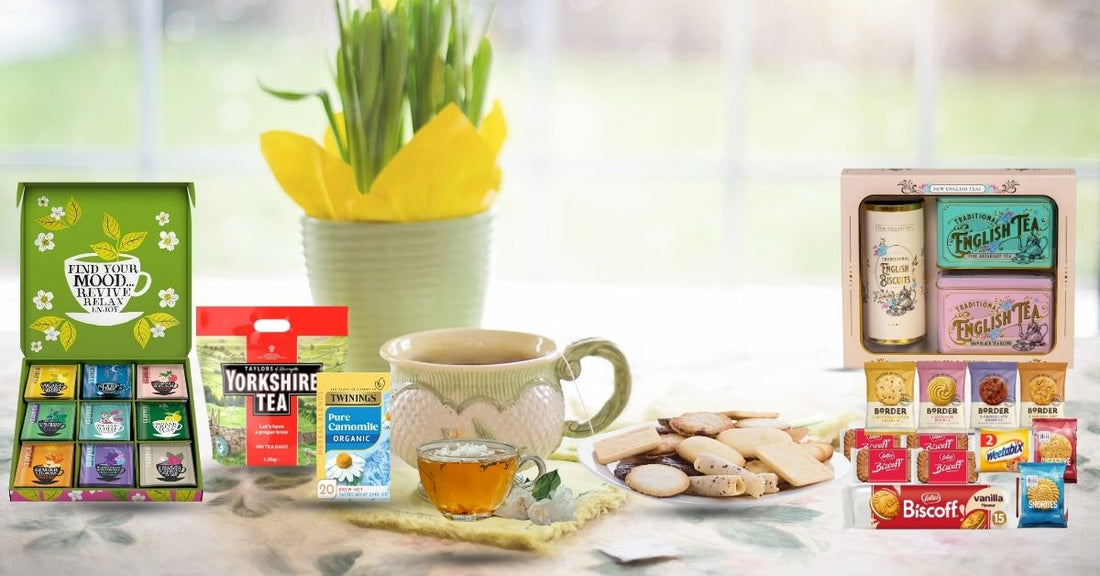 Deluxe tea and biscuits gift set for Afternoon Tea Week