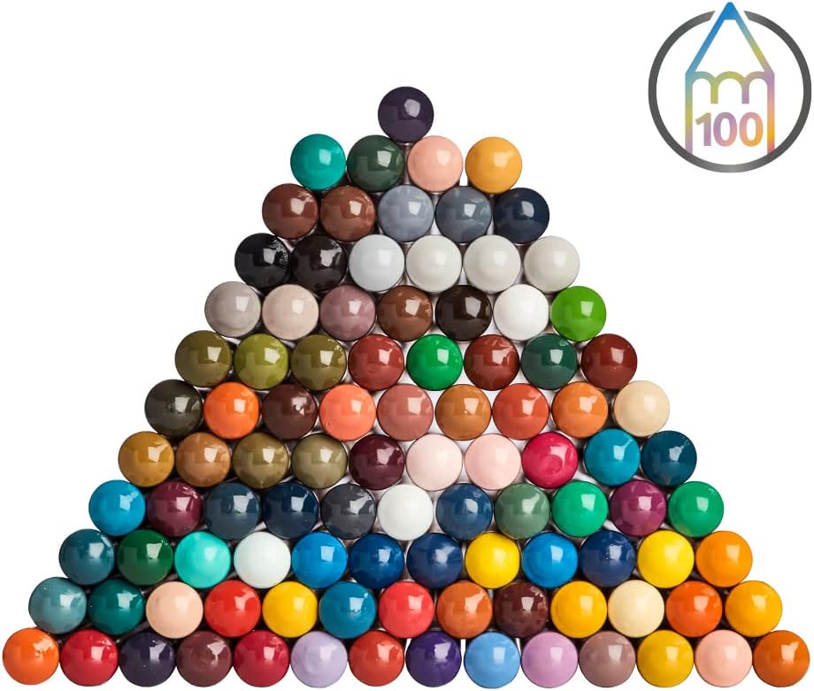 Colour-rich artist pencils with creamy lightfast cores