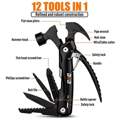Portable multi-tool with nylon case