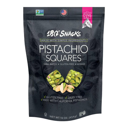 180° Snacks Pistachio Squares 454g gluten-free snack