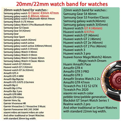 Adjustable breathable nylon smartwatch strap for daily use