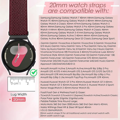 Breathable smartwatch replacement bands for daily wear