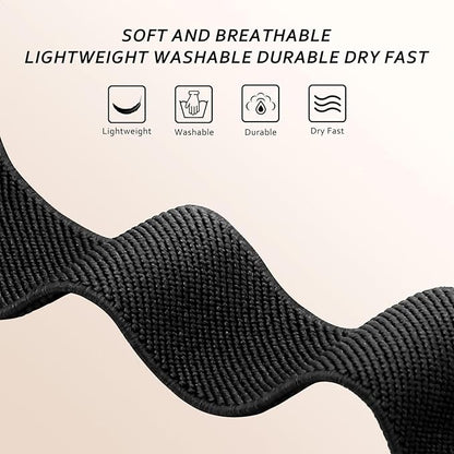 Stretchy breathable smartwatch bands for all-day comfort