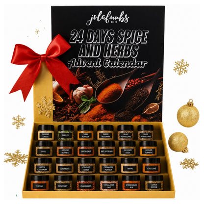 Herbs & Spices Advent Calendar 24 Day Gourmet Set