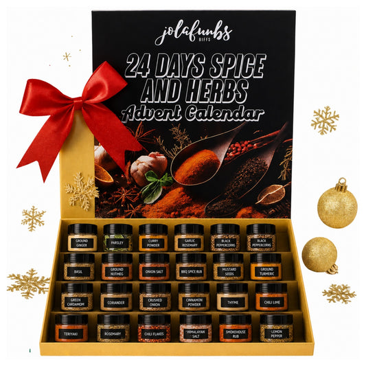 Herbs & Spices Advent Calendar 24 Day Gourmet Set