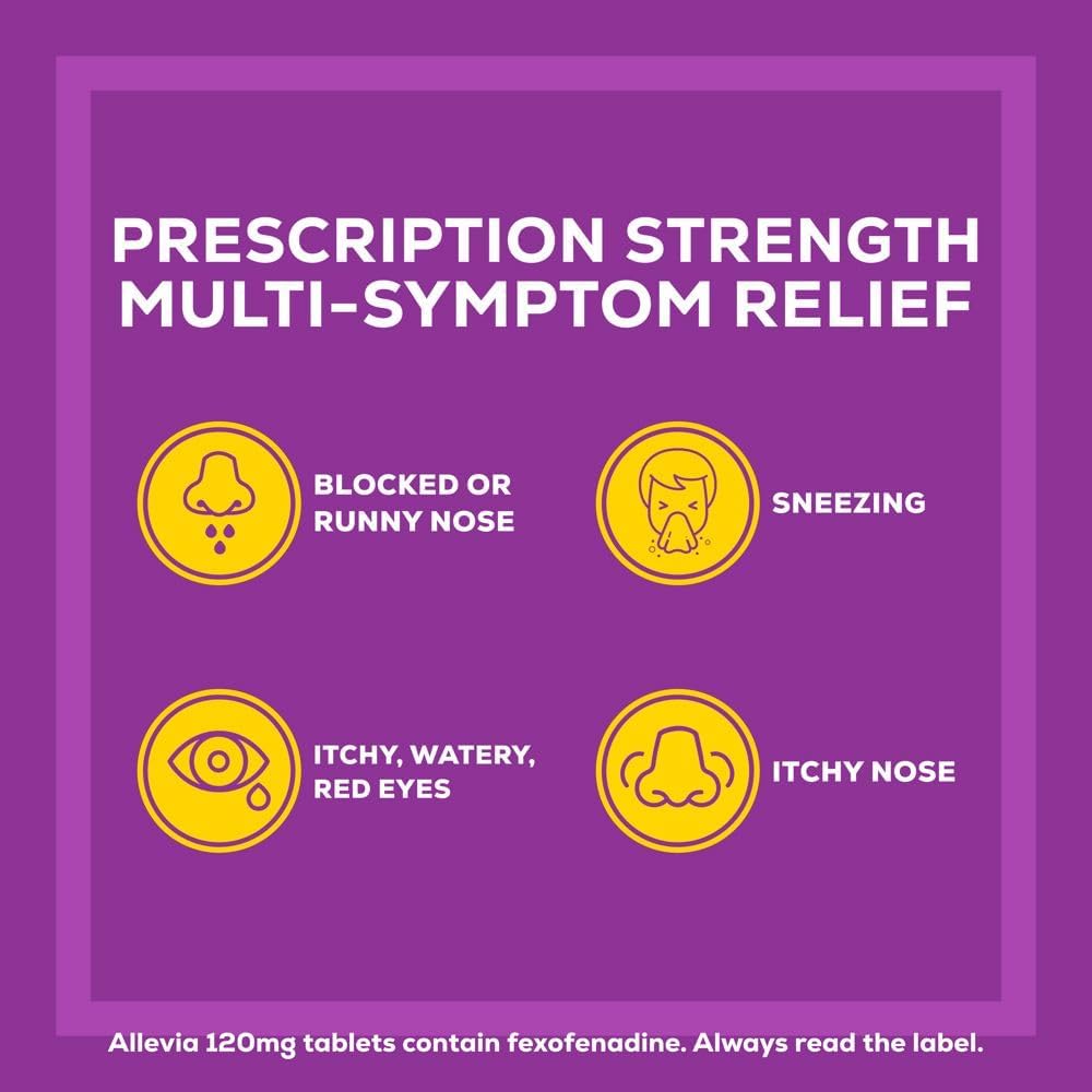 Fast-acting hayfever symptom relief