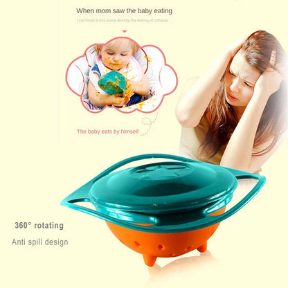 Spill proof snack bowl designed for toddlers and young children
