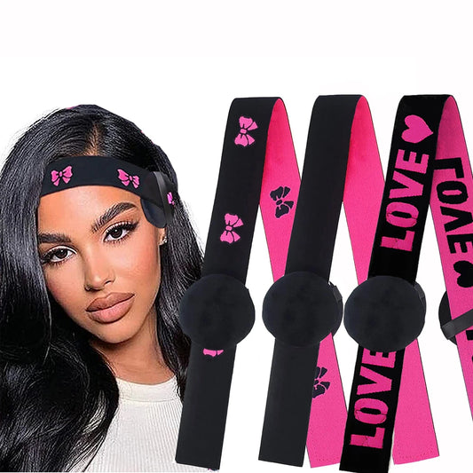 3 piece edge melt band set for lace wigs