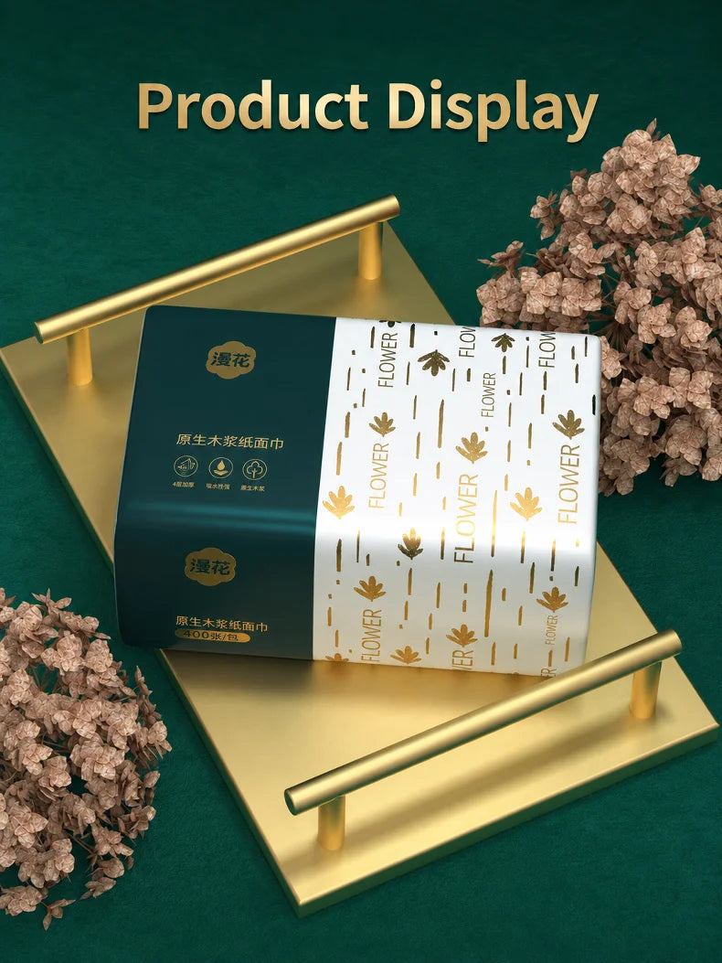 Strong facial tissue paper for daily needs